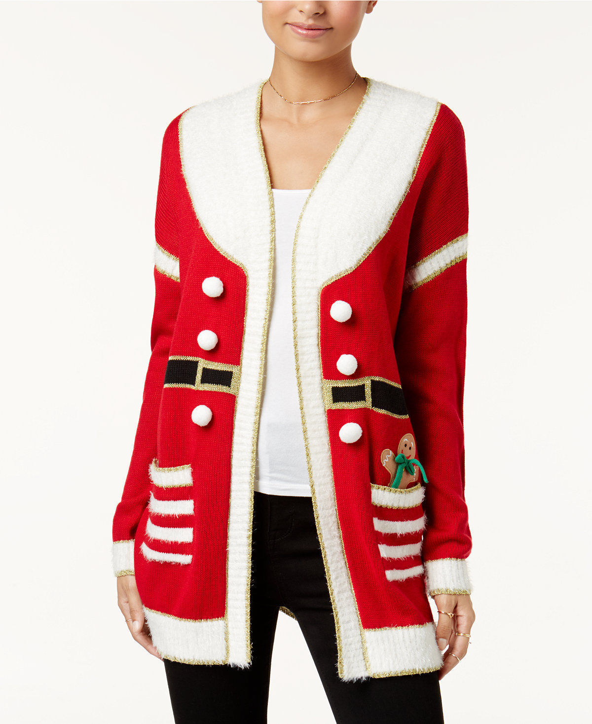 Mrs. Claus cardigan